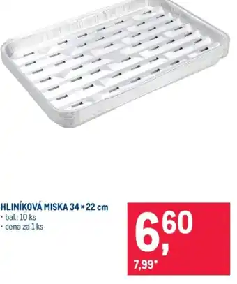 Makro Hliníková miska nabídka