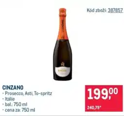 Makro Cinzano nabídka