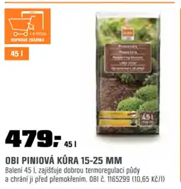 OBI Obi piniová kůra 15-25 mm nabídka