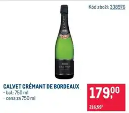 Makro Calvet crémant de bordeaux nabídka