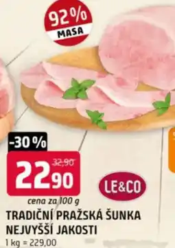 Terno Tradiční pražská šunka nejvyšší jakosti nabídka