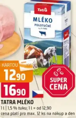 Terno Tatra mléko nabídka