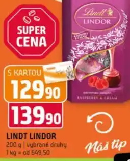 Terno Lindt lindor nabídka