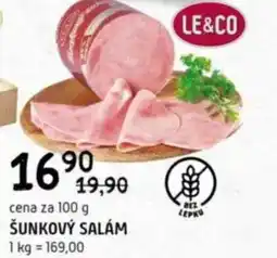 Terno Šunkový salám nabídka