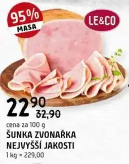 Terno Šunka zvonařka nejvyšší jakosti nabídka