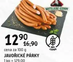 Terno Javořické párky nabídka