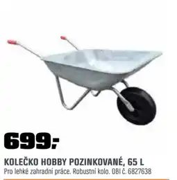 OBI Kolečko hobby pozinkované, nabídka