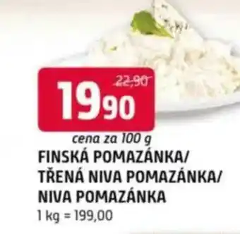 Terno Finská pomazánka/ třená niva pomazánka/ niva pomazánka nabídka
