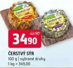Terno Čerstvý sýr nabídka