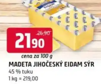 Terno Madeta jihočeský eidam sýr nabídka