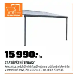 OBI Zastřešení terasy nabídka