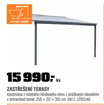 OBI Zastřešení terasy nabídka