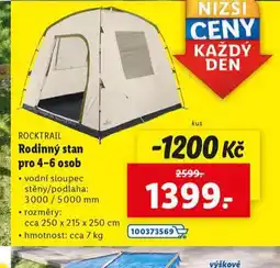 Lidl Rodinný stan pro 4-6 osob nabídka