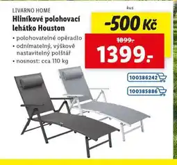 Lidl Hliníkové polohovací lehátko houston nabídka