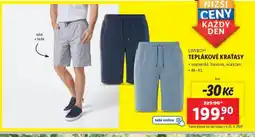 Lidl Teplákové kraťasy nabídka