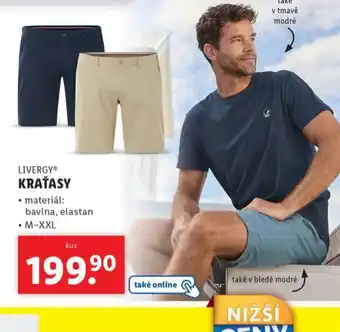 Lidl Kraťasy nabídka
