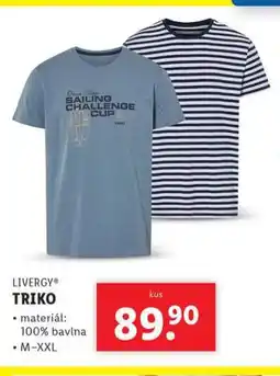 Lidl Triko nabídka