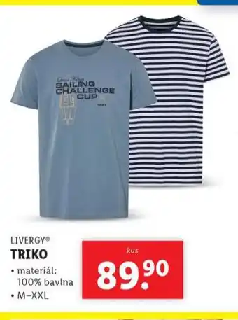 Lidl Triko nabídka