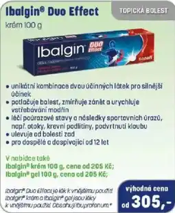 PharmaPoint IBALGIN Duo Effect krém nabídka
