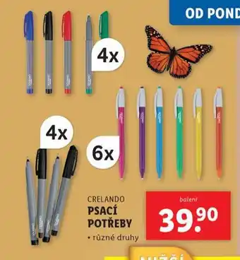 Lidl Psací potřeby nabídka
