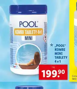 Lidl Pool kombi mini tablety 4v1 nabídka