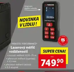 Lidl Laserový měřič vzdálenosti nabídka