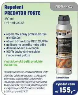 PharmaPoint Repelent PREDATOR FORTE nabídka