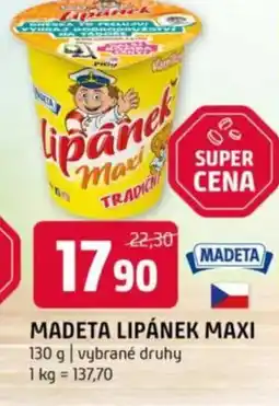 Terno Madeta lipánek maxi nabídka