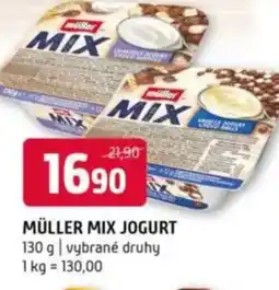 Terno Müller mix jogurt nabídka