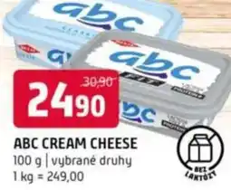 Terno ABC cream cheese nabídka