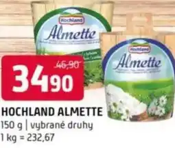 Terno Hochland almette nabídka