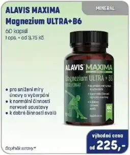 PharmaPoint ALAVIS maxima magnezium ultra+b6 nabídka