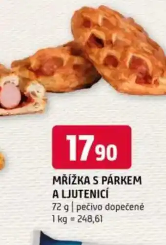 Terno Mřížka s párkem a ljutenicí nabídka