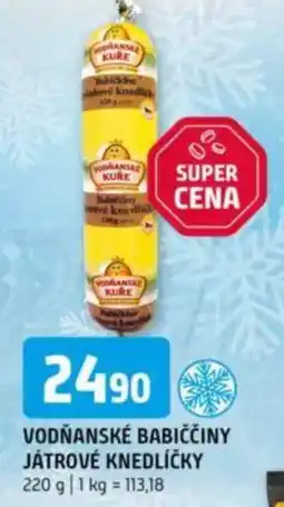 Terno Vodňanské babiččiny játrové knedlíčky nabídka