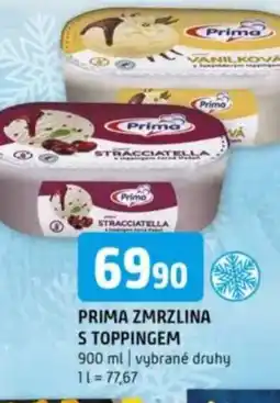 Terno Prima zmrzlina s toppingem nabídka