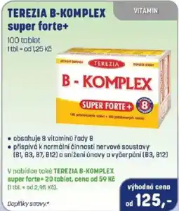 PharmaPoint TEREZIA b-komplex super forte+ nabídka