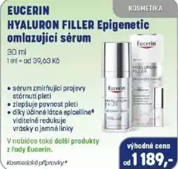 PharmaPoint EUCERIN hyaluron filler epigenetic omlazující sérum nabídka