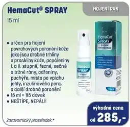 PharmaPoint HEMACUT SPRAY nabídka