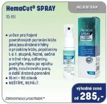PharmaPoint HEMACUT SPRAY nabídka