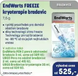 PharmaPoint ENDWARTS FREEZE kryoterapie bradavic nabídka