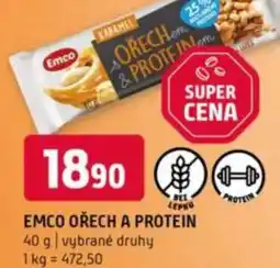 Terno EMCO Ořech a protein nabídka