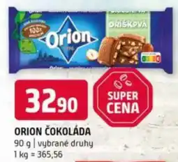 Terno ORION čokoláda nabídka