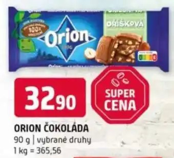 Terno ORION čokoláda nabídka
