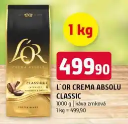 Terno L'OR Crema absolu classic nabídka