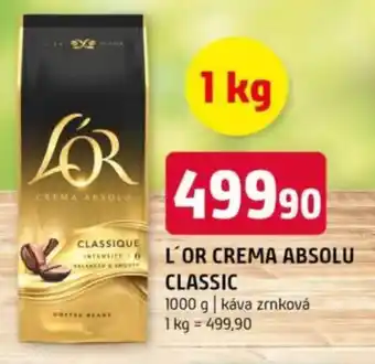 Terno L'OR Crema absolu classic nabídka