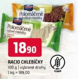 Terno RACIO Chlebíčky nabídka