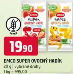 Terno EMCO Super ovocný hadík nabídka