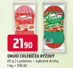 Terno Druid chlebíček rýžový nabídka