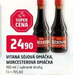 Terno VITANA Sójová omáčka, Worcesterová omáčka nabídka