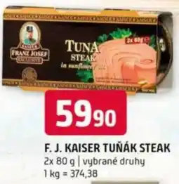 Terno F. J. KAISER Tuňák steak nabídka